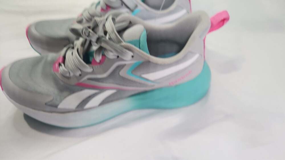 Reebok Verse Women's Training Running Shoes Grey Pink Aqua Size 7.5 - Picture 3 of 5